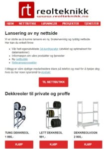 nyhetsbrev Nyhetsbrev