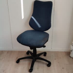 Kontormøbler Reolteknikk AS Brukt kontorstol, Ergonomi i sort stoff Reolteknikk AS